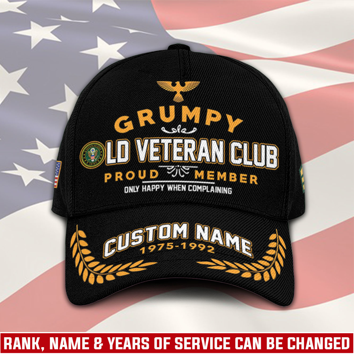US Army, E 7 Army Master Specialist - Classic Cap