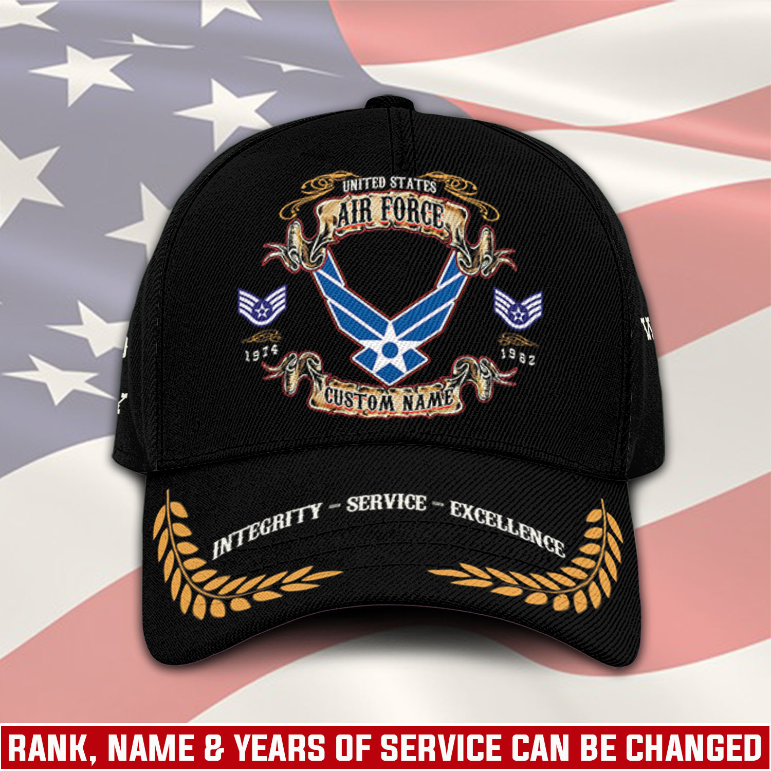 US Air Force, Honor The Fallen - Classic Cap