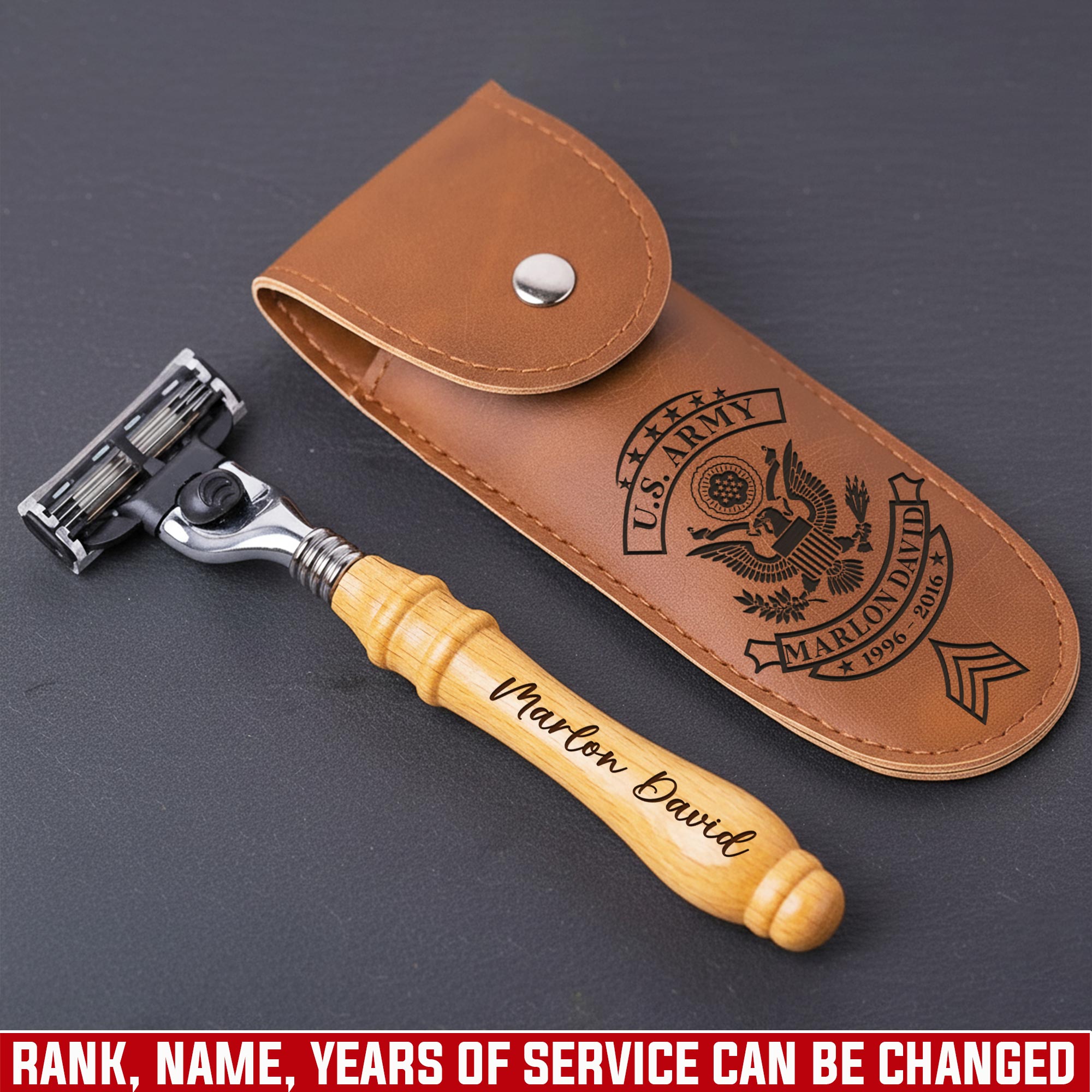 US Army, O 2 Army First Lieutenant - Military Shaving Kit