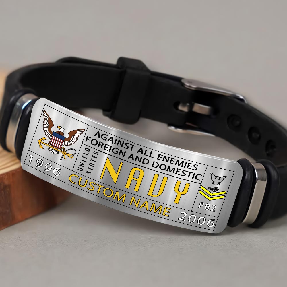 US Navy, Remember - Honor - Respect - Bracelet - Image 3
