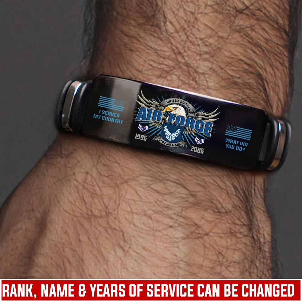 US Air Force , Remember - Honor - Respect - Bracelet