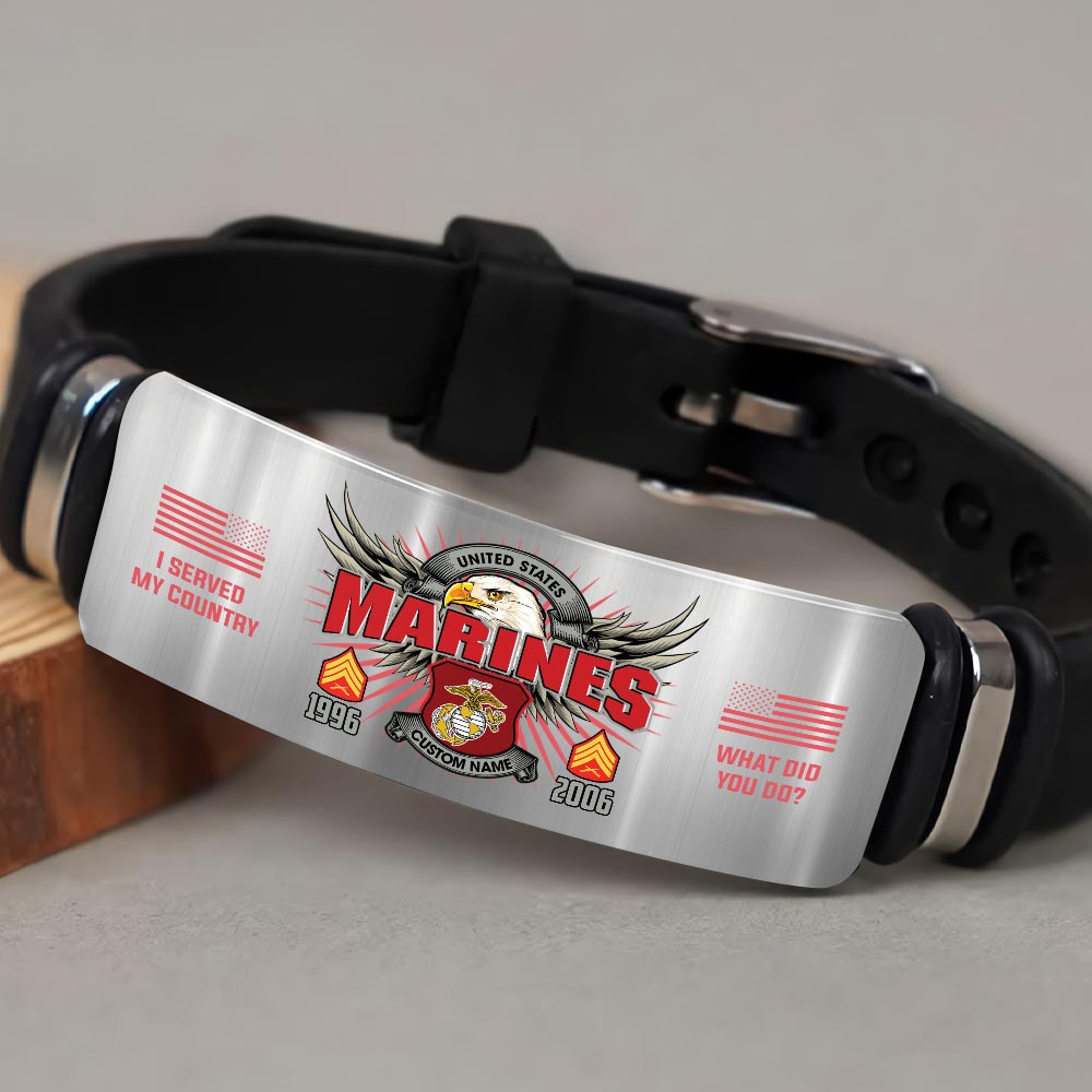 US Marine Corps, Once A Marine, Always A Marine - Bracelet - Image 3