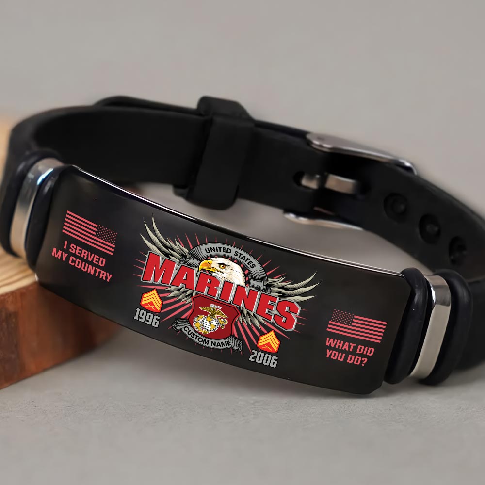 US Marine Corps, Once A Marine, Always A Marine - Bracelet - Image 4