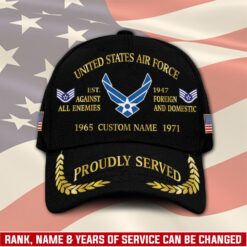 US Air Force, E 5 Air Force Staff Sergeant - Classic Cap