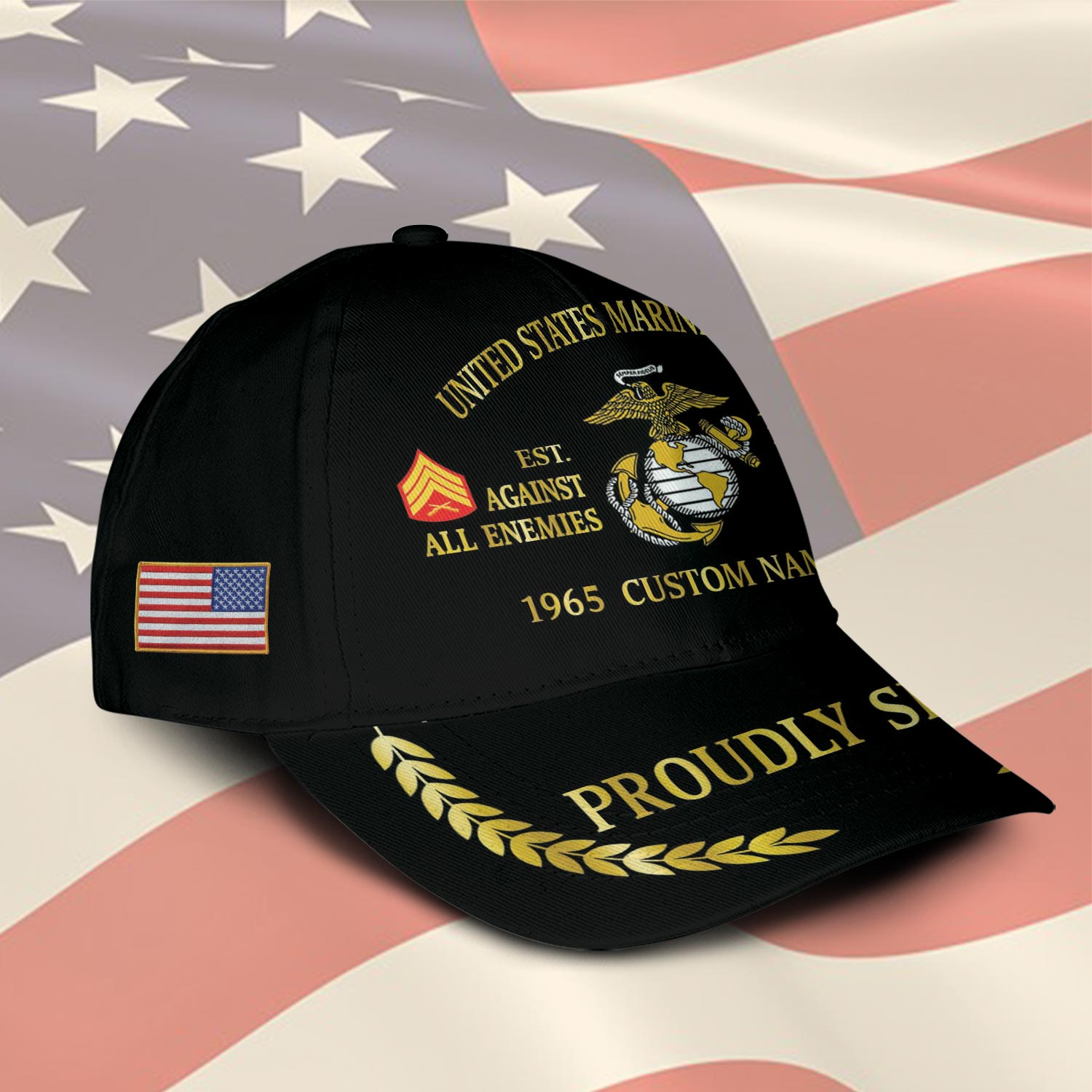 US Marine Corps, Always Remember, Never Forget - Classic Cap - Image 2