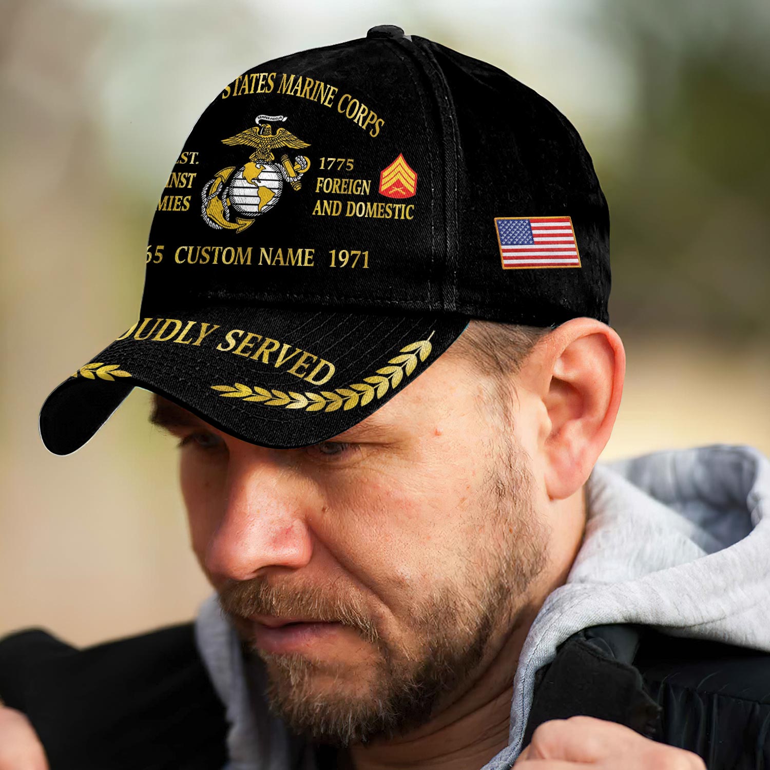 US Marine Corps, Always Remember, Never Forget - Classic Cap - Image 3