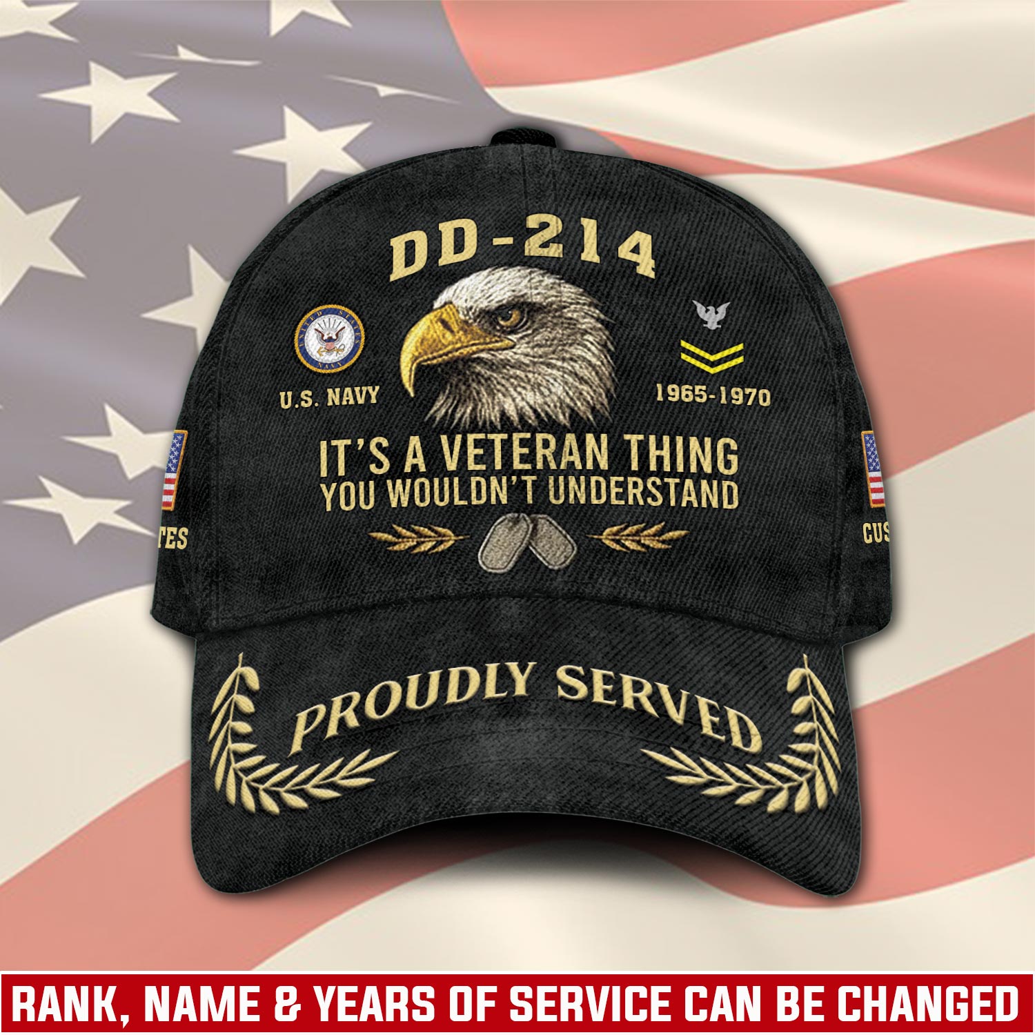 US Navy, Honor The Fallen - Classic Cap