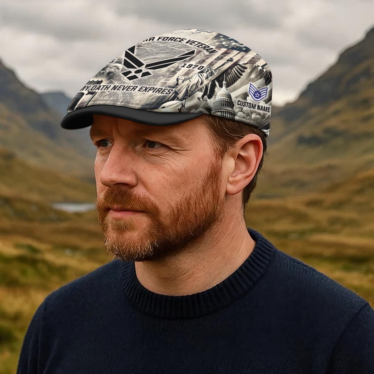 US Air Force , O 3 Air Force Captain - Jeff Cap - Image 4