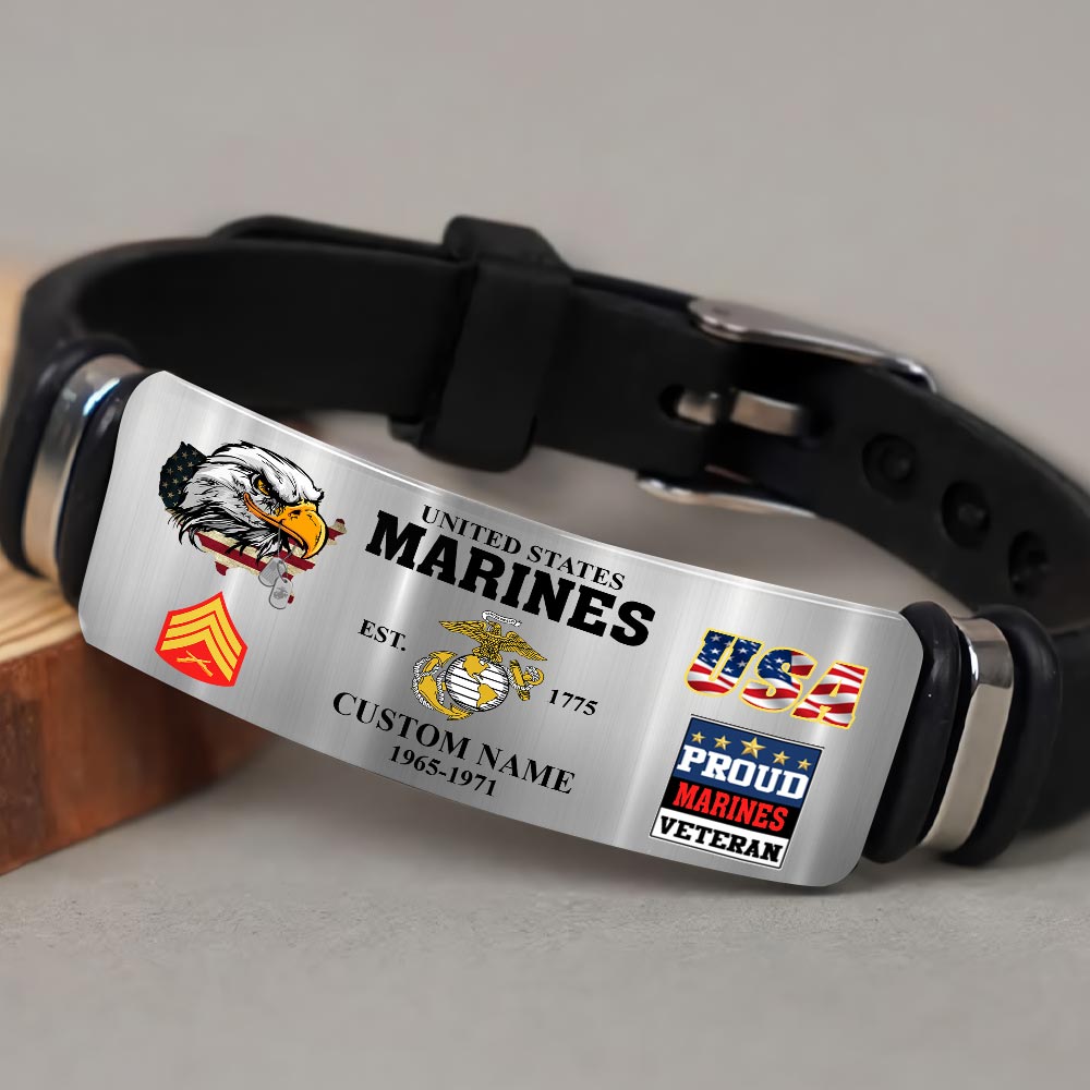 US Marine Corps, Freedom Over Fear - Bracelet - Image 3