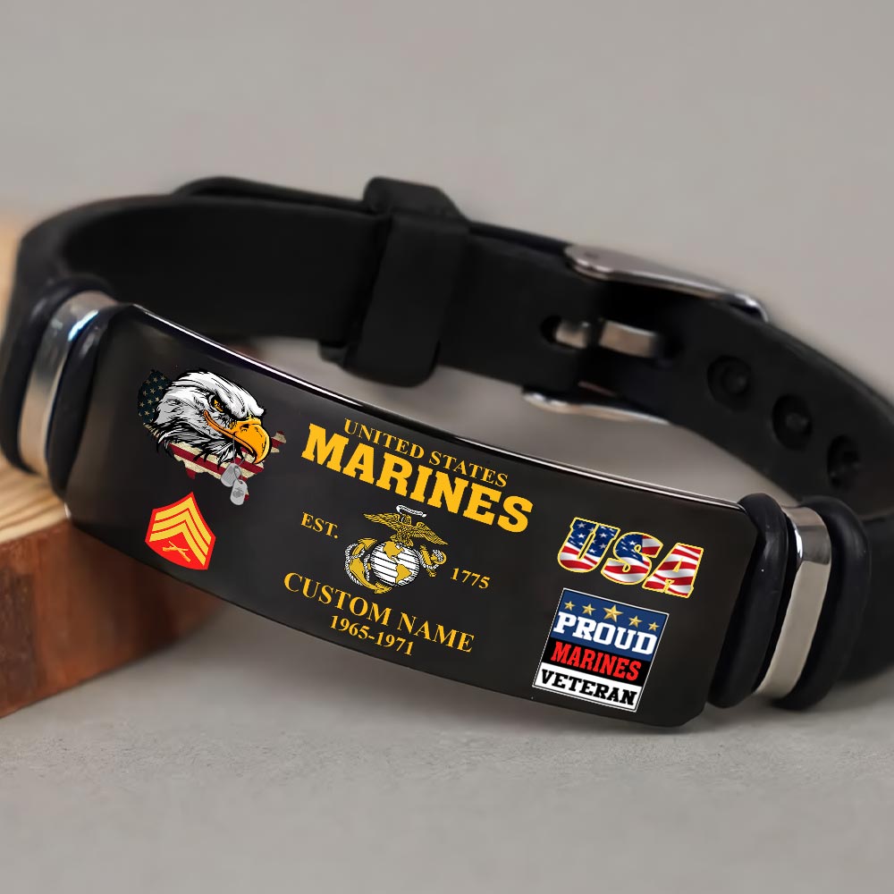 US Marine Corps, Freedom Over Fear - Bracelet - Image 4