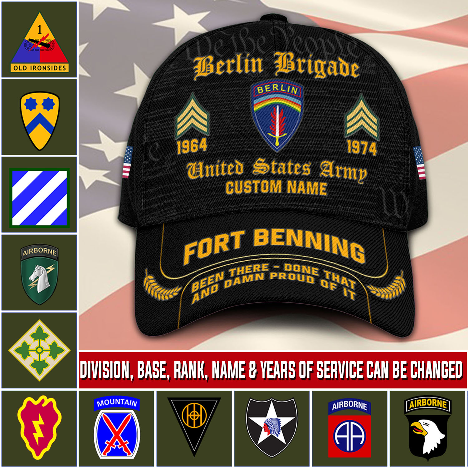Army Division, All Gave Some, Some Gave All - Classic Cap