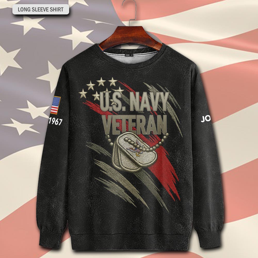 US Navy, I Walked The Walk - Sweatshirt - Image 2