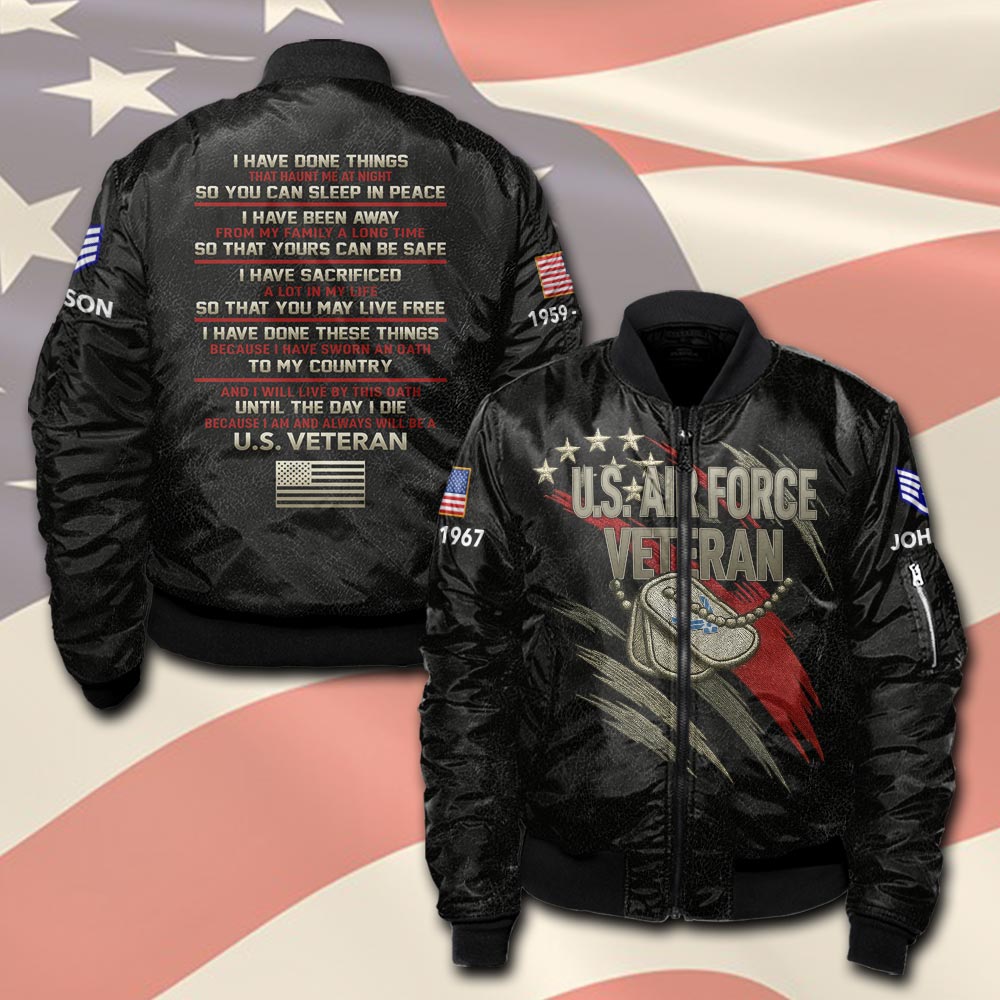 US Air Force , E 9 Air Force Command Chief Master Sergeant - Bomber Jacket