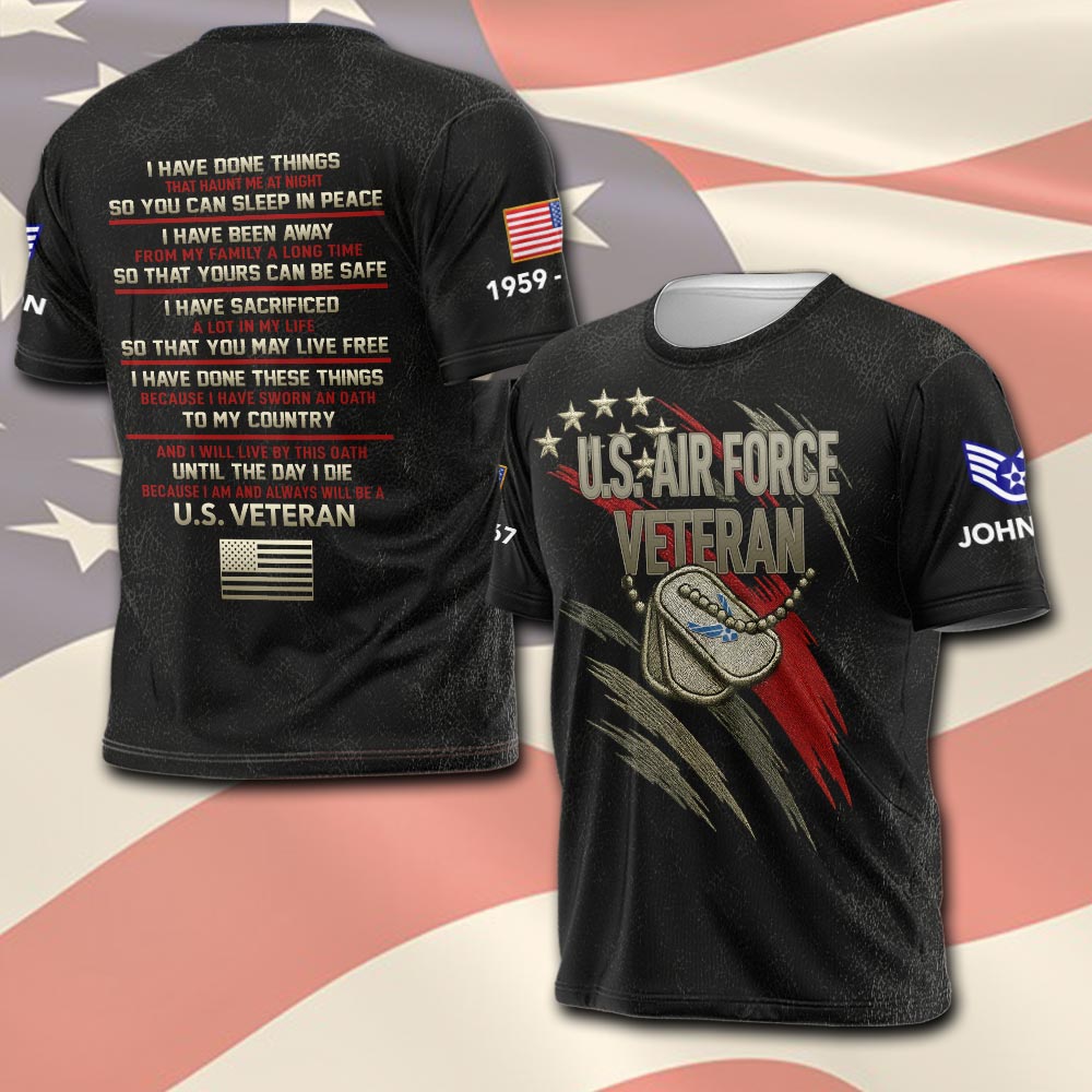 US Air Force , We Own The Sky - T-Shirt