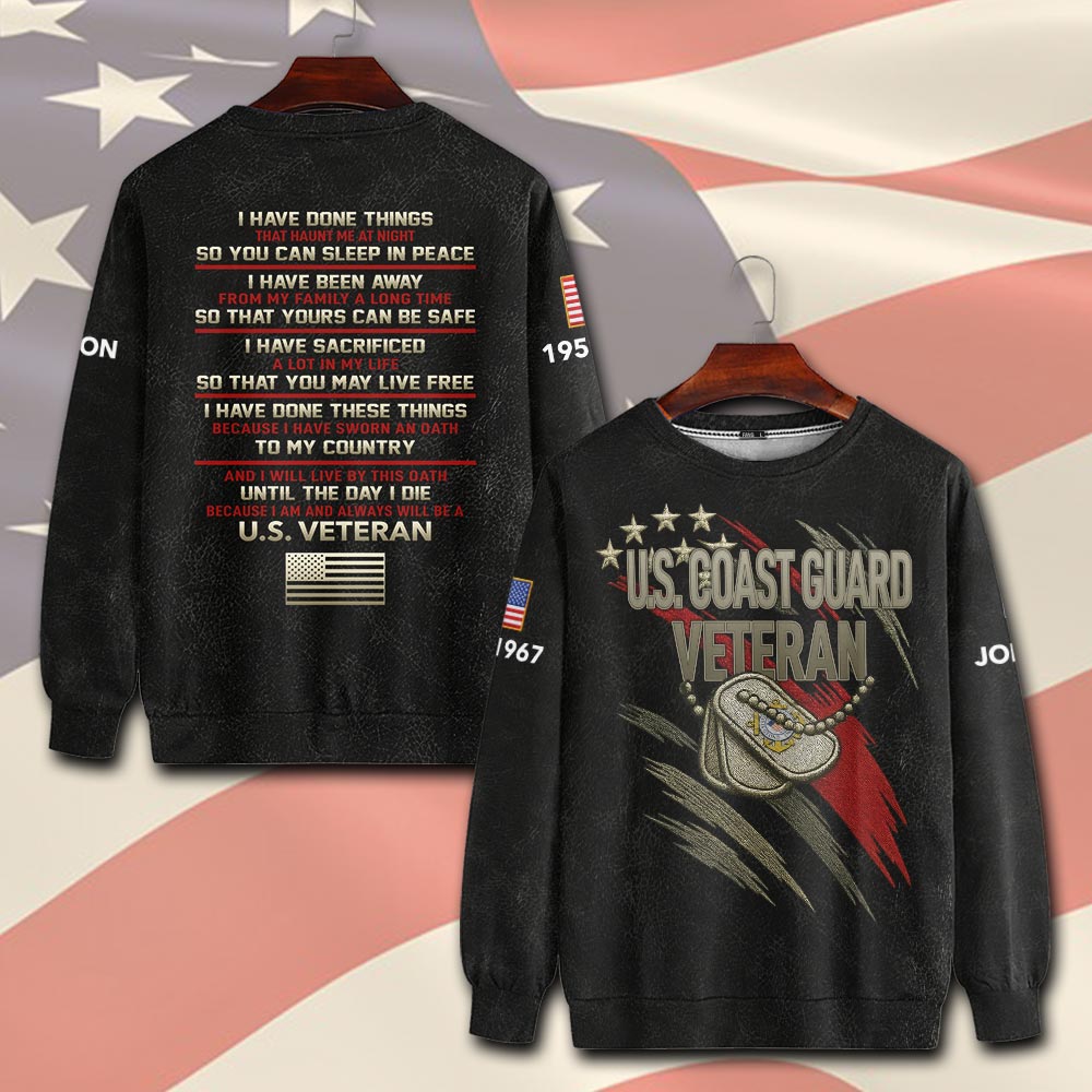US Coast Guard, E 6 Gold - Sweatshirt