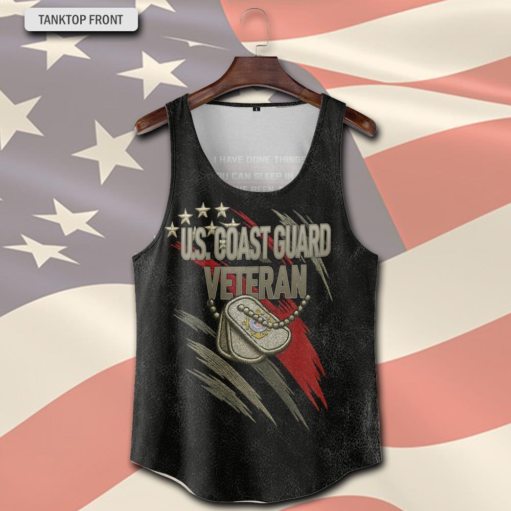 US Coast Guard, No One Gets Left Behind - Tank-Top - Image 2