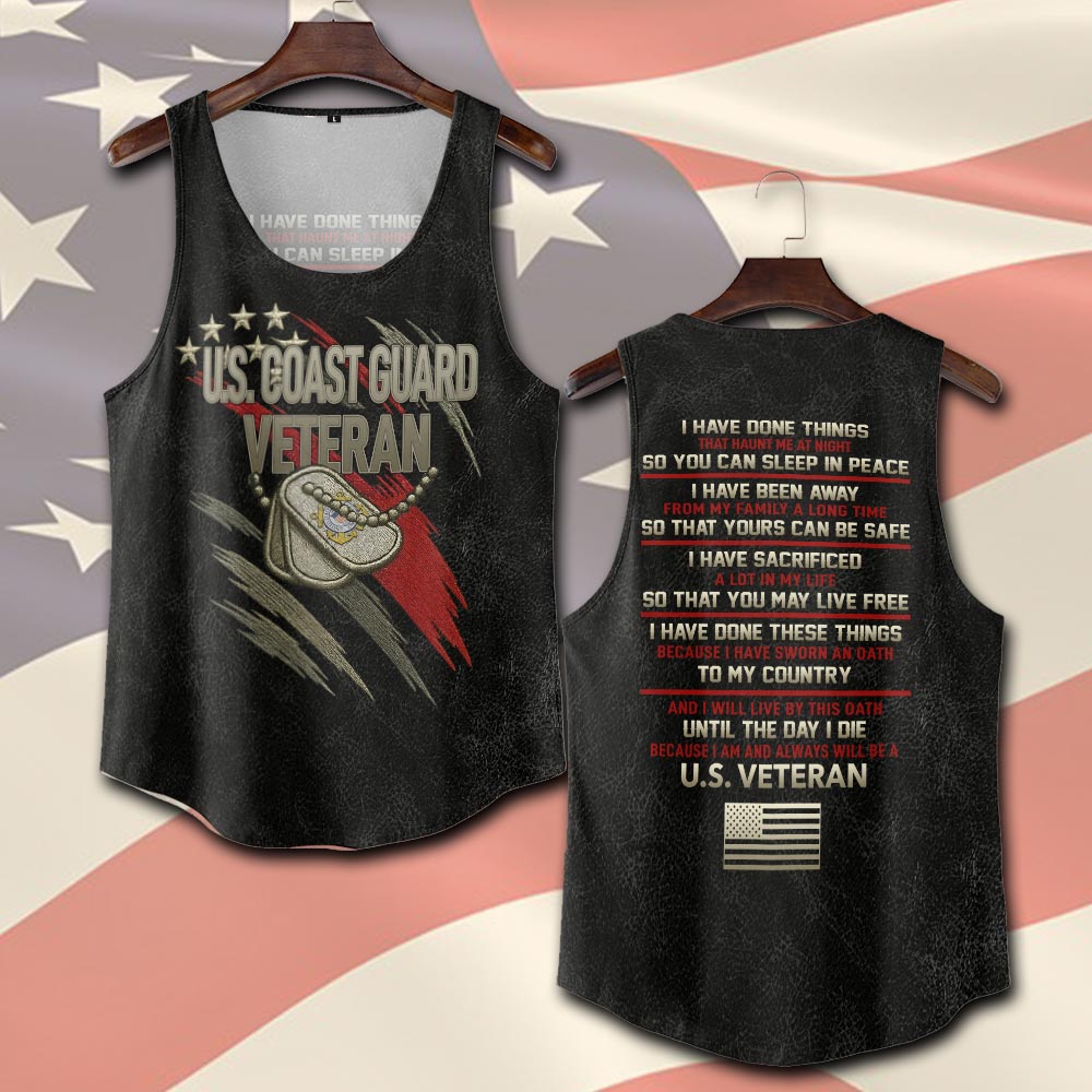 US Coast Guard, No One Gets Left Behind - Tank-Top