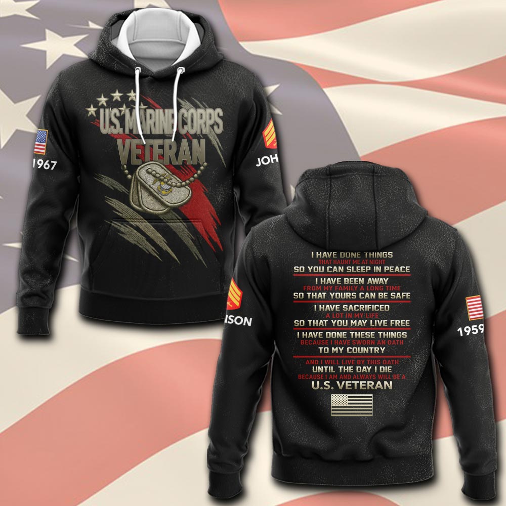 US Marine Corps, The Few, The Proud - Hoodie