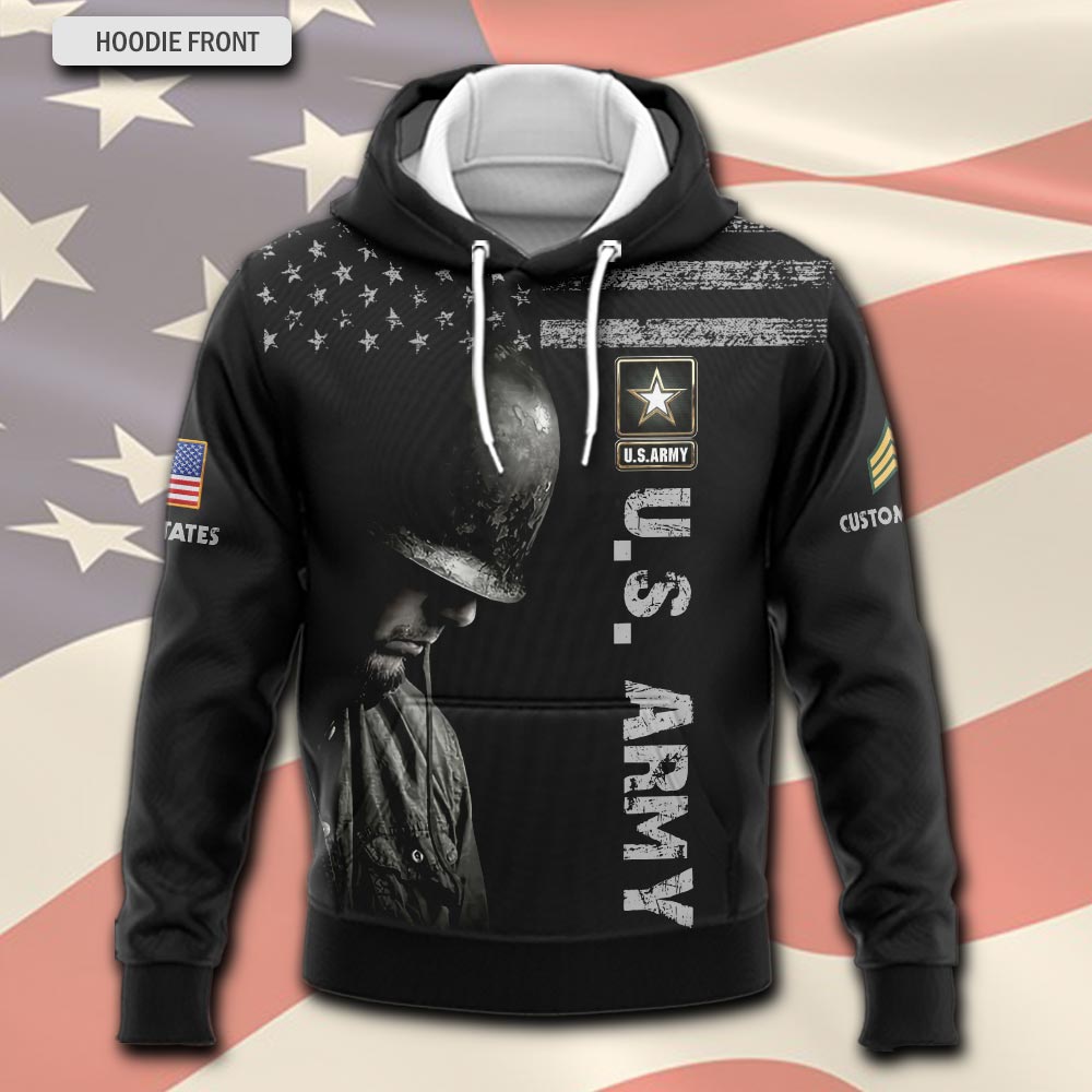 US Army, Freedom Isn't Free - Hoodie - Image 2