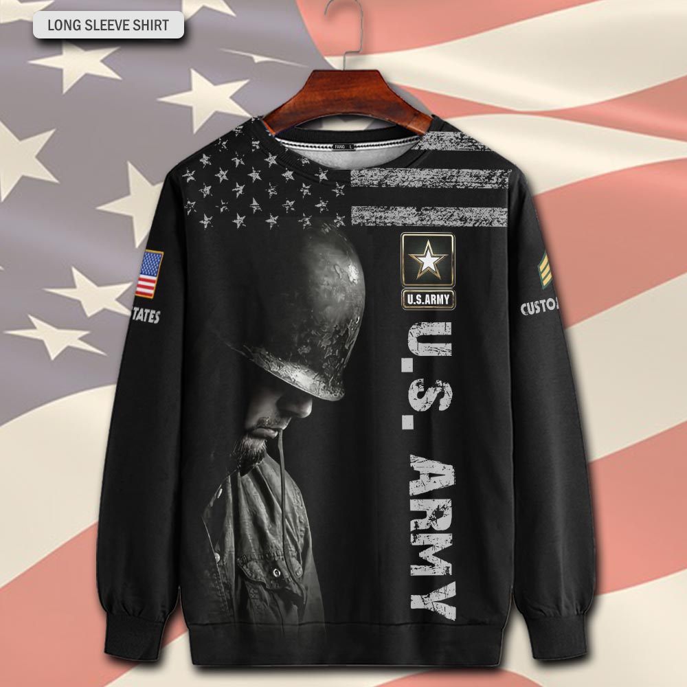 US Army, E 4 Army Corporal - Sweatshirt - Image 2