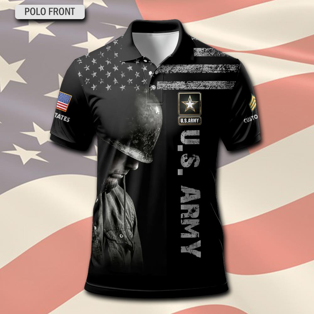 US Army, Life And Pride - Polo Shirt - Image 2