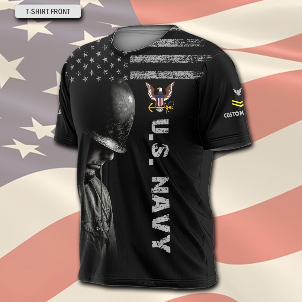 US Navy, Defender of Freedom - T-Shirt - Image 2