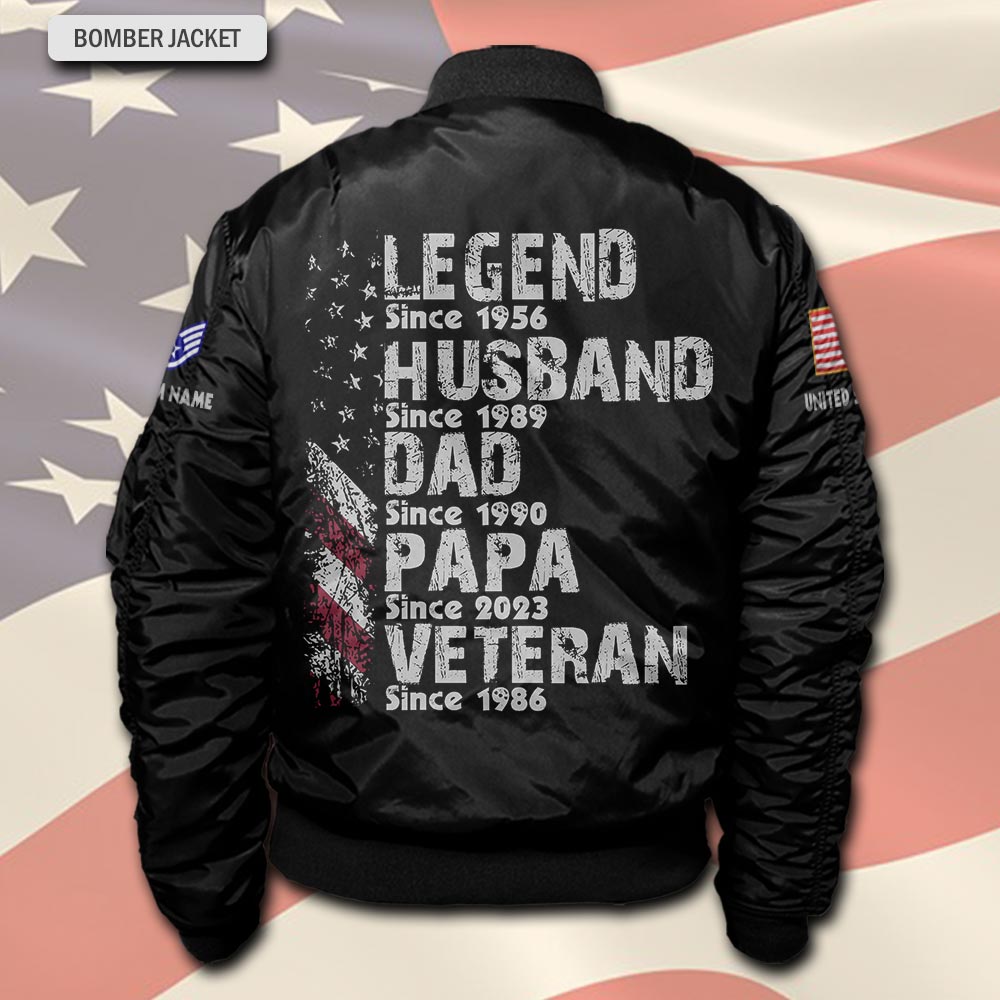 US Air Force , E 7 Air Force First Sergeant - Bomber Jacket - Image 3