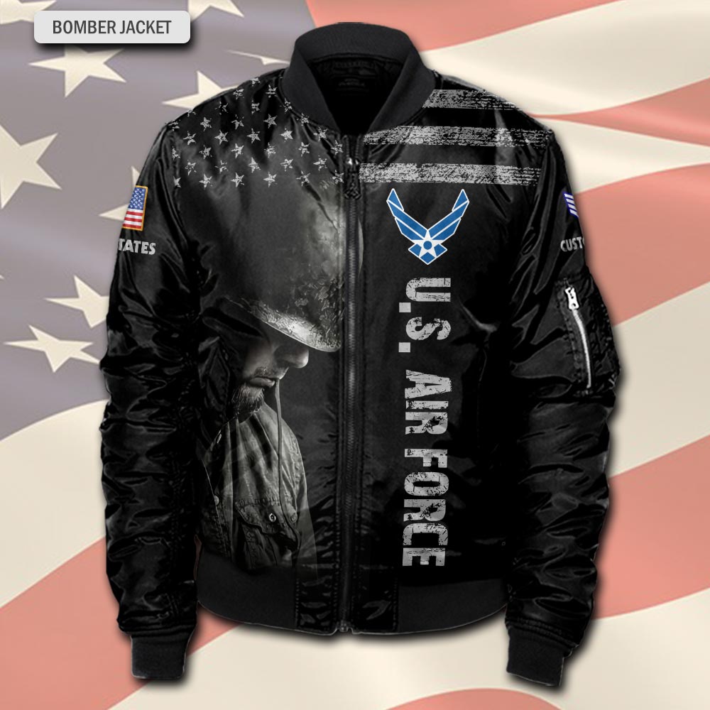 US Air Force , E 7 Air Force First Sergeant - Bomber Jacket - Image 2