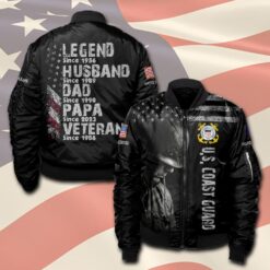 US Coast Guard, Life And Pride - Bomber Jacket