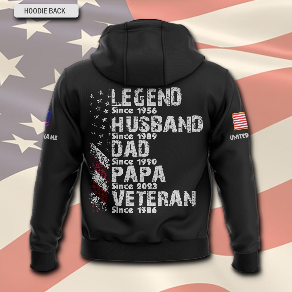 US Coast Guard, Honor, Duty, Service - Hoodie - Image 3