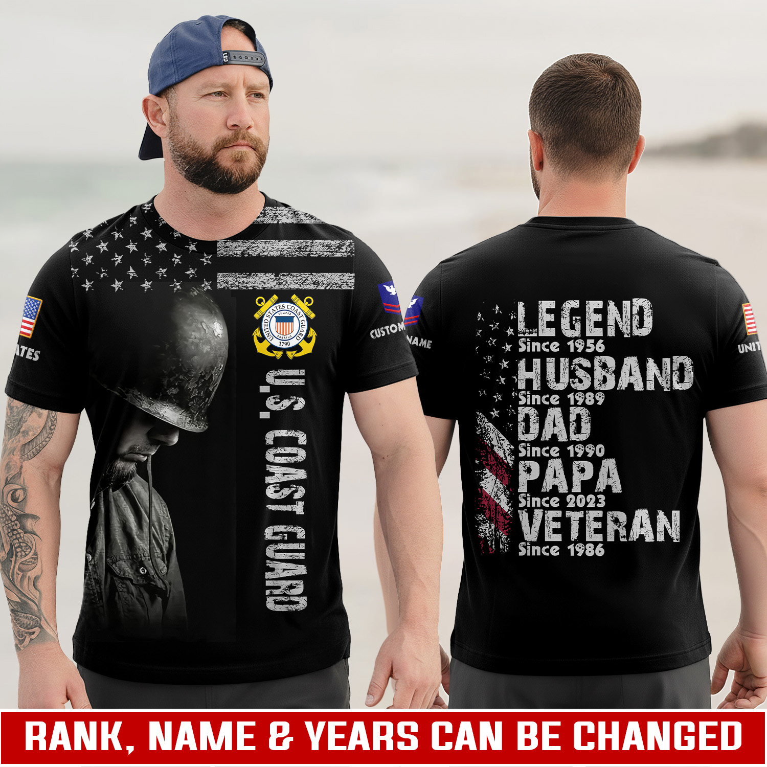 US Coast Guard, Always Ready - T-Shirt