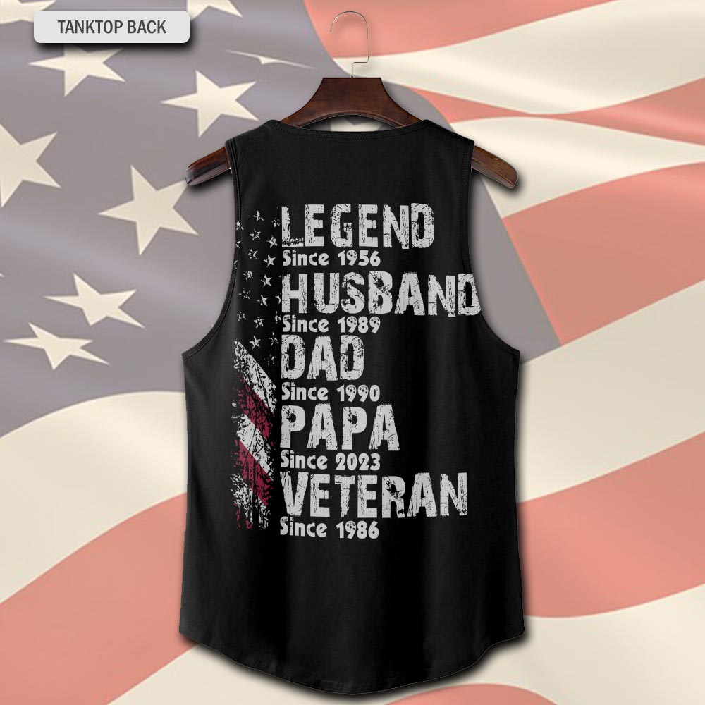 US Marine Corps, E 8 Marines First Sergeant - Tank-Top - Image 3