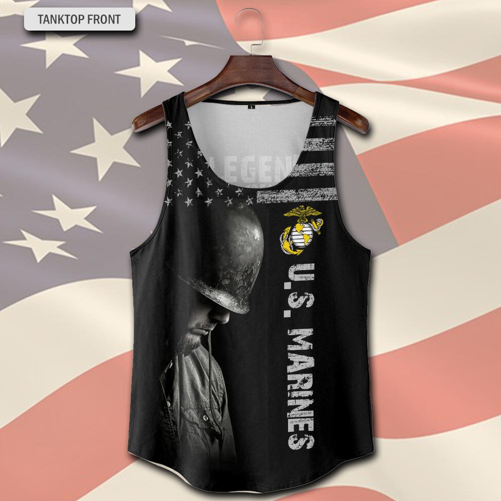 US Marine Corps, E 8 Marines First Sergeant - Tank-Top - Image 2