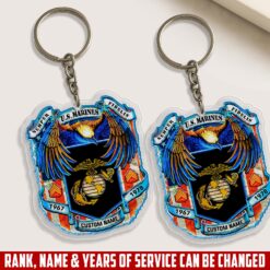 US Marine Corps, All Gave Some, Some Gave All - Acrylic Keychain