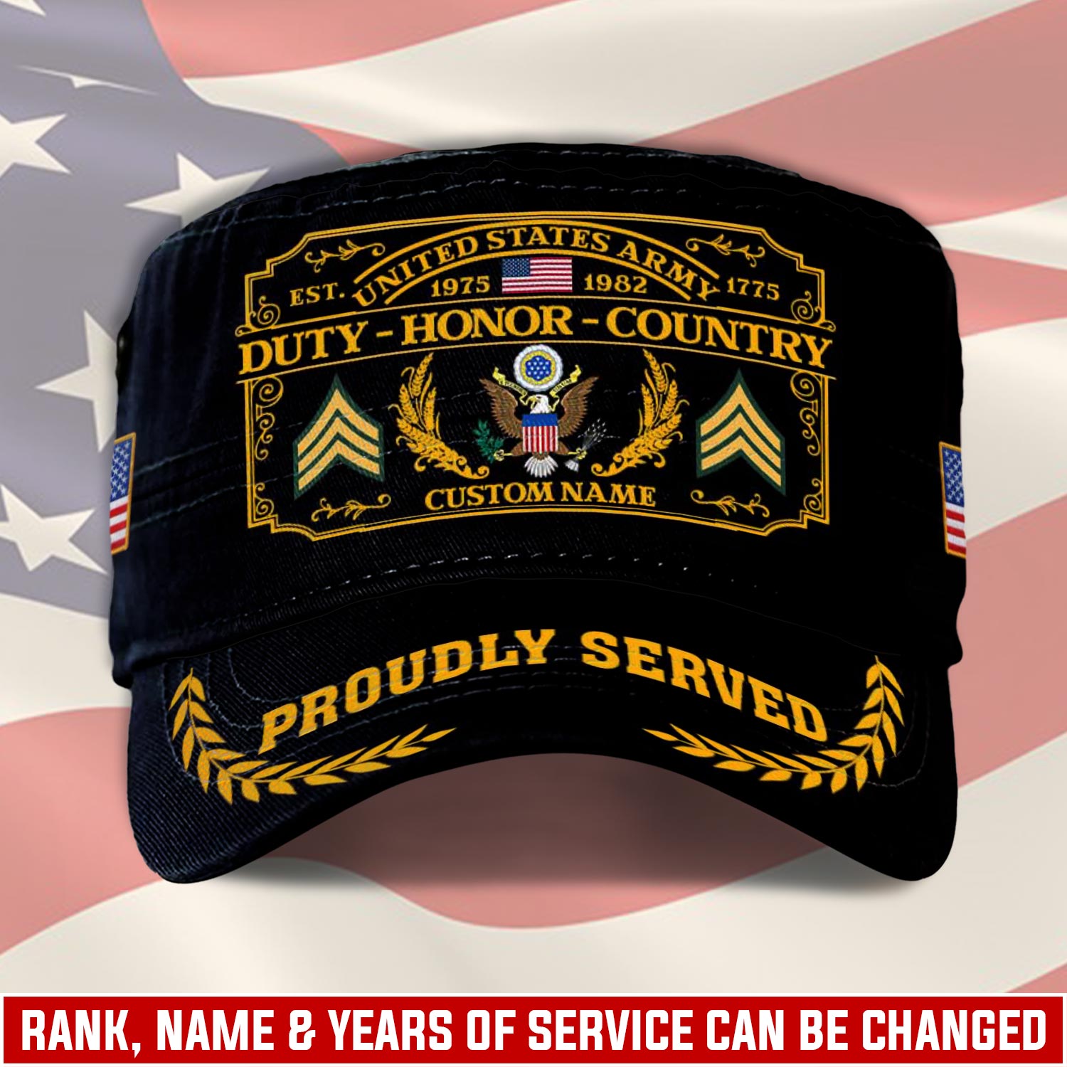 US Army, W 4 Army Chief Warrant Officer 4 - Military Cap