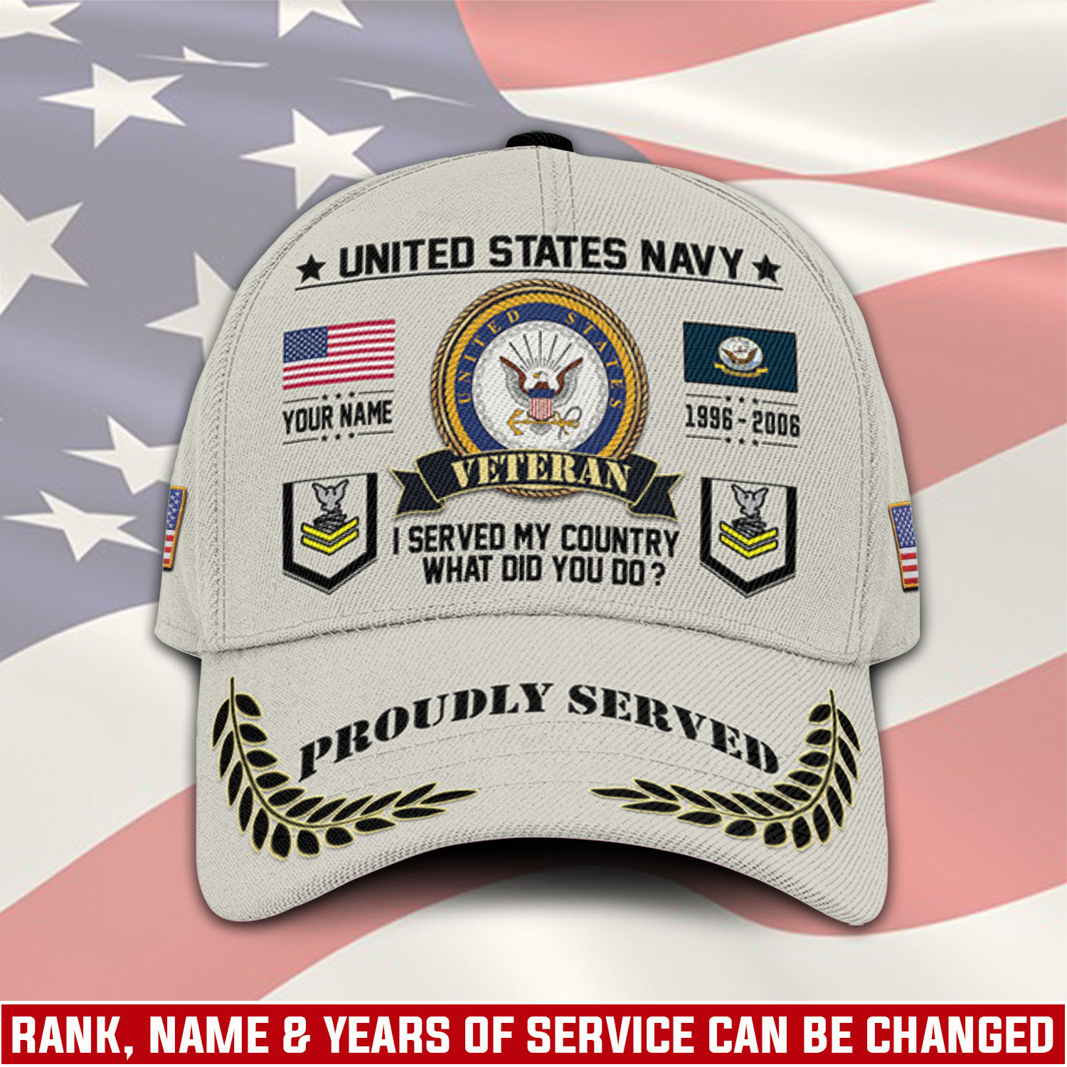 US Navy, I Walked The Walk - Classic Cap