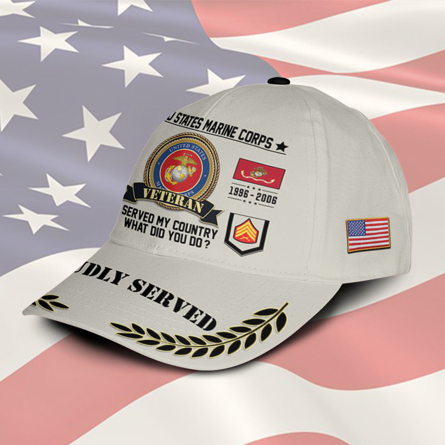 US Marine Corps, No One Gets Left Behind - Classic Cap - Image 2