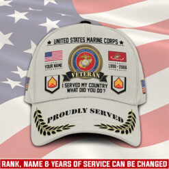 US Marine Corps, No One Gets Left Behind - Classic Cap