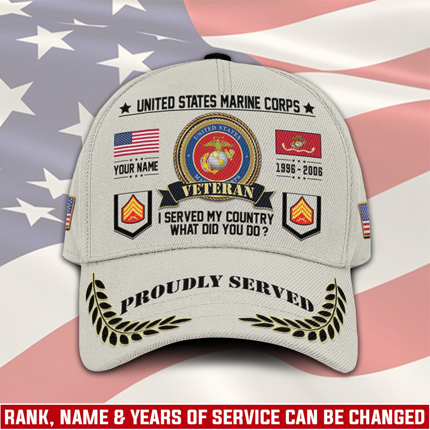 US Marine Corps, No One Gets Left Behind - Classic Cap