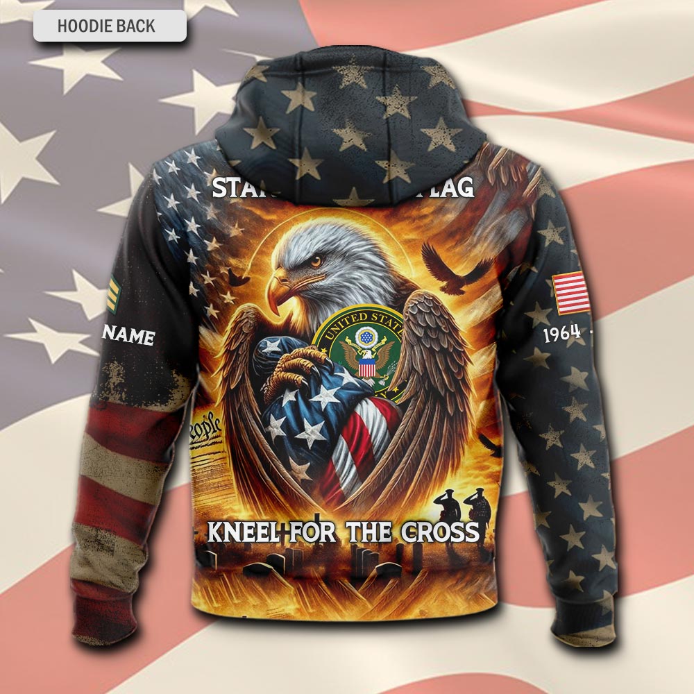 US Army, E 8 Army Master Sergeant - Hoodie - Image 3