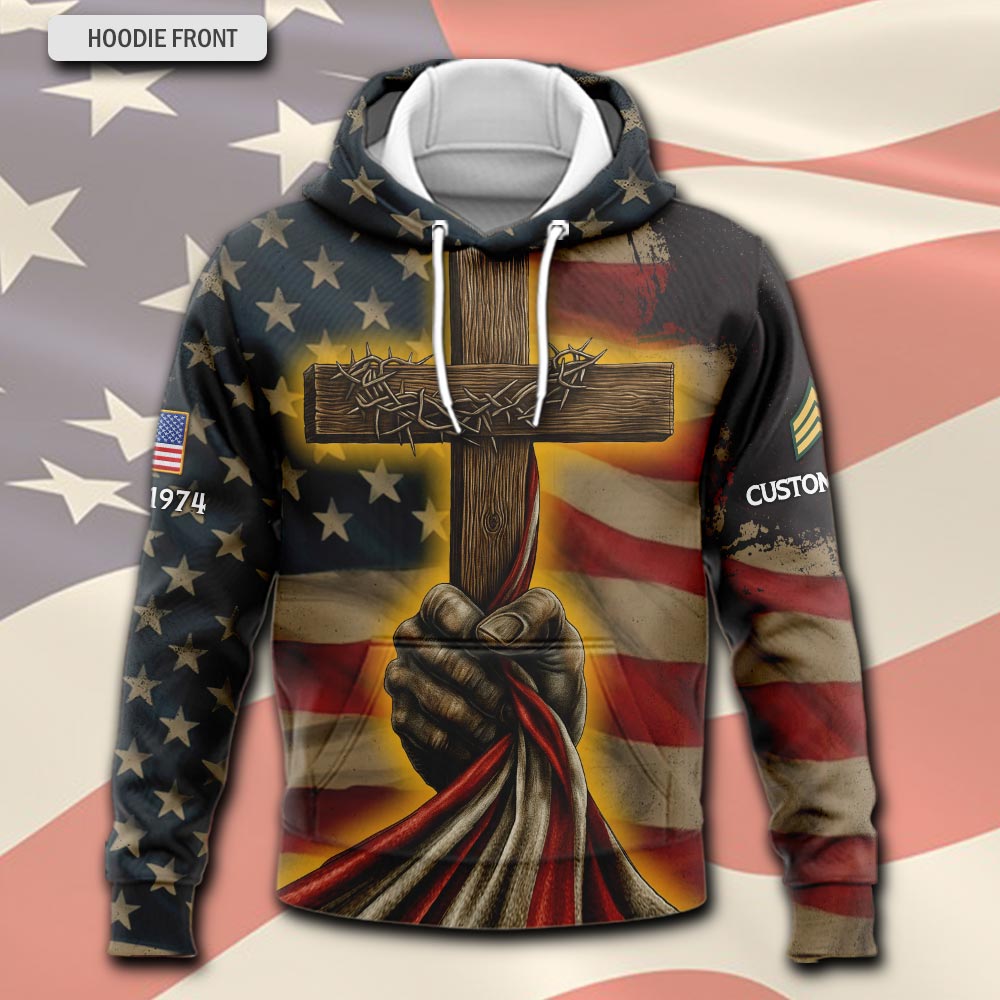 US Army, E 8 Army Master Sergeant - Hoodie - Image 2