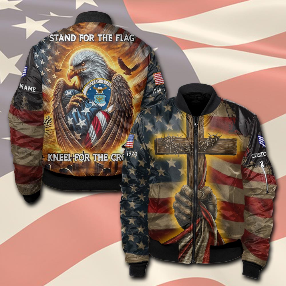 US Air Force , Always Remember, Never Forget - Bomber Jacket
