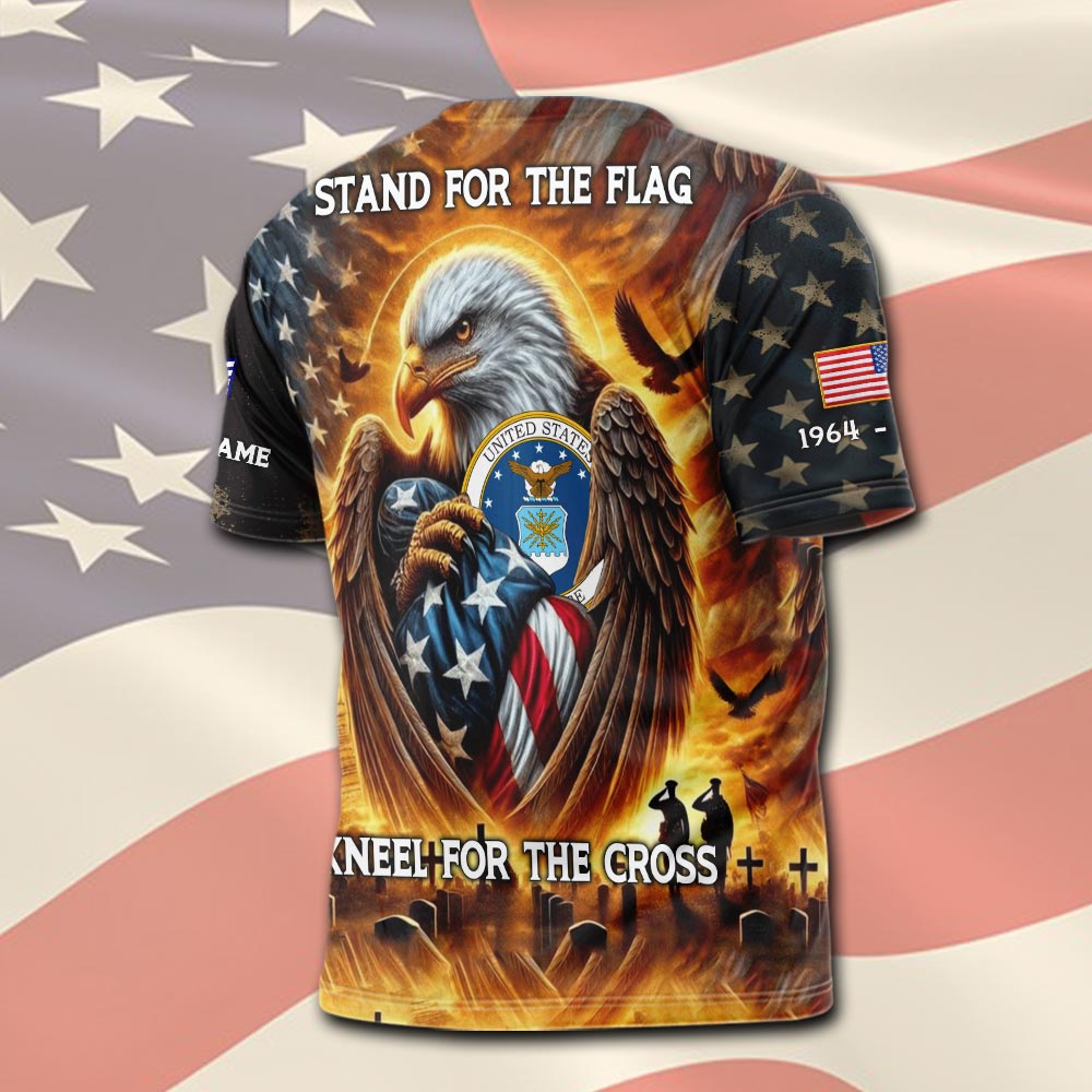 US Air Force , E 5 Air Force Staff Sergeant - T-Shirt - Image 3