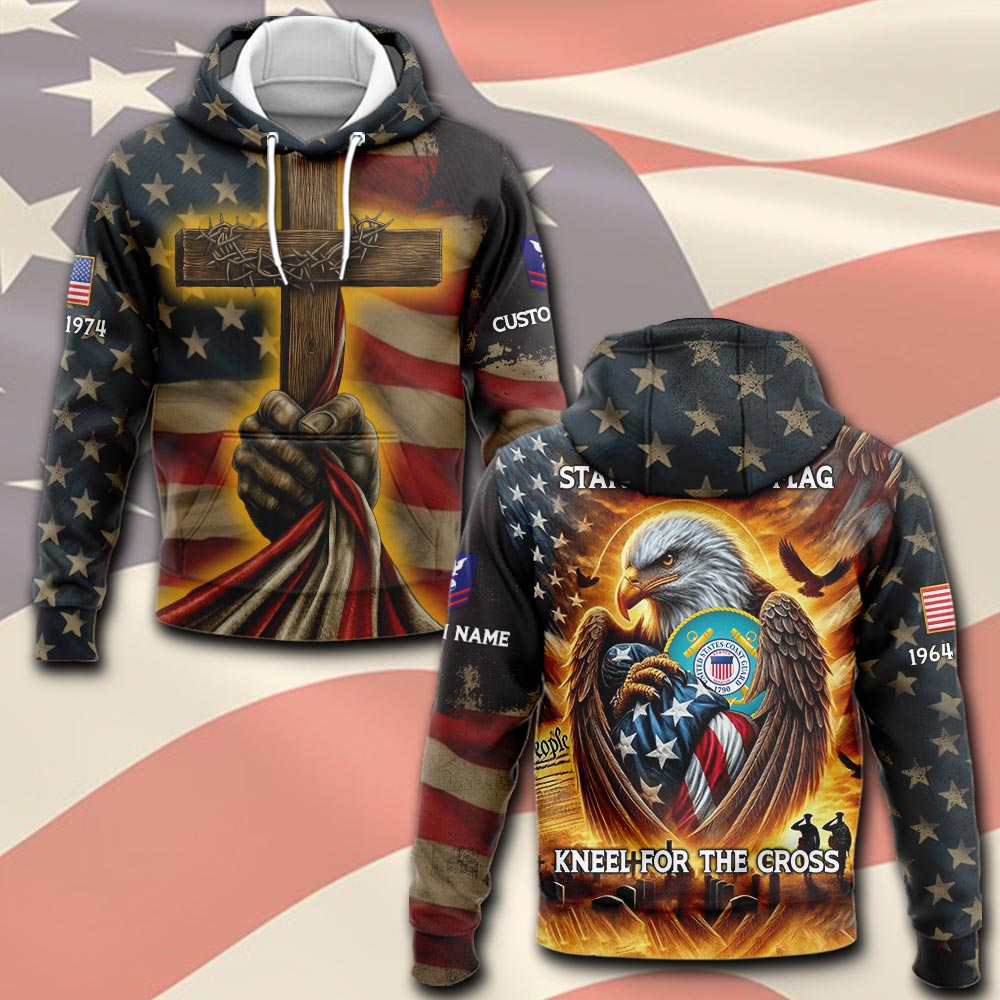 US Coast Guard, E 2 White - Hoodie