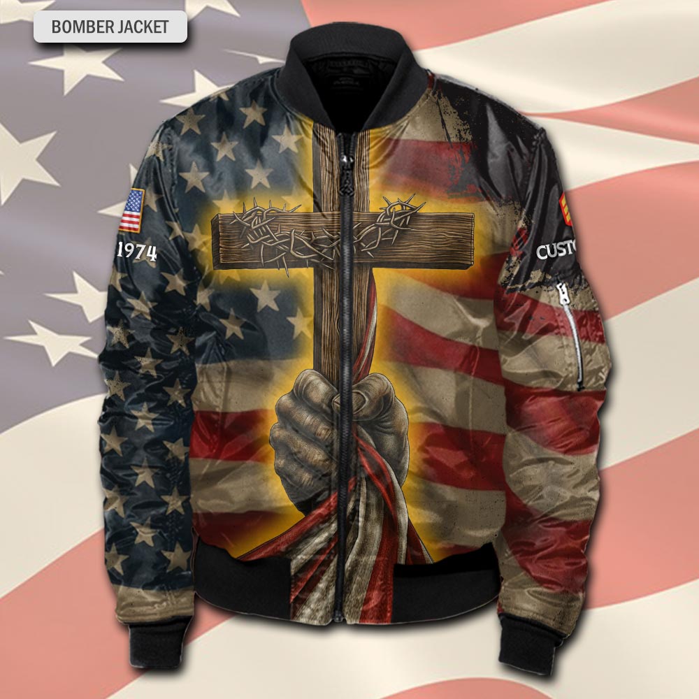 US Marine Corps, E 8 Marines First Sergeant - Bomber Jacket - Image 2