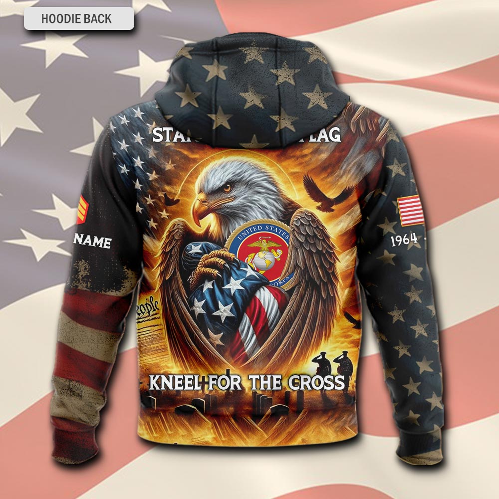 US Marine Corps, E 4 Marines Corporal - Hoodie - Image 3