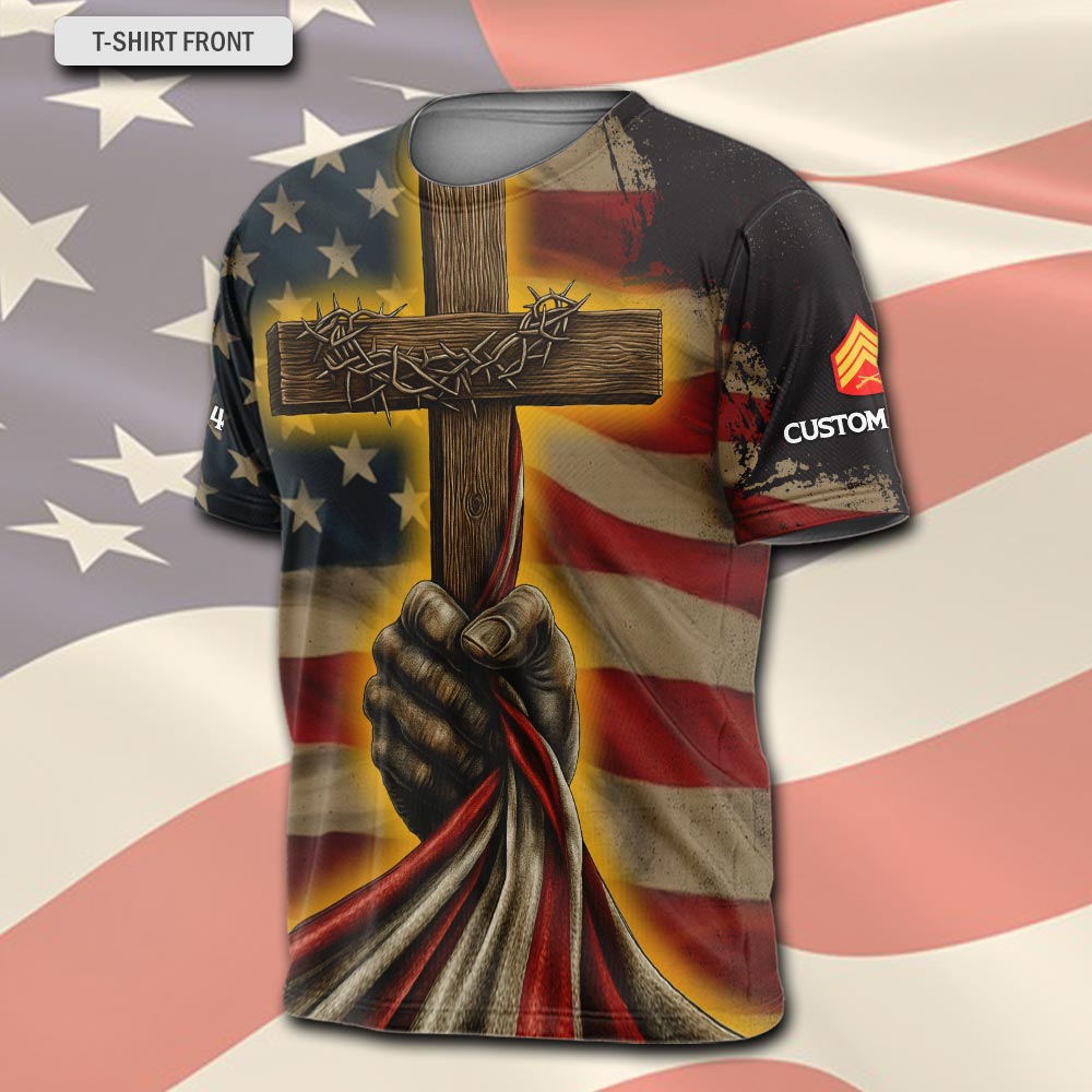 US Marine Corps, I Walked The Walk - T-Shirt - Image 2