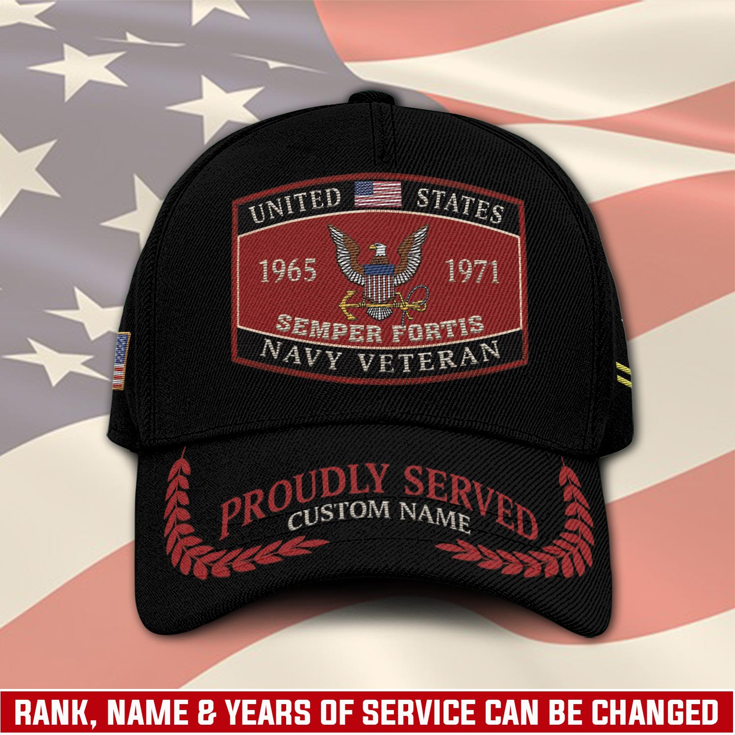 US Navy, Remember - Honor - Respect - Classic Cap