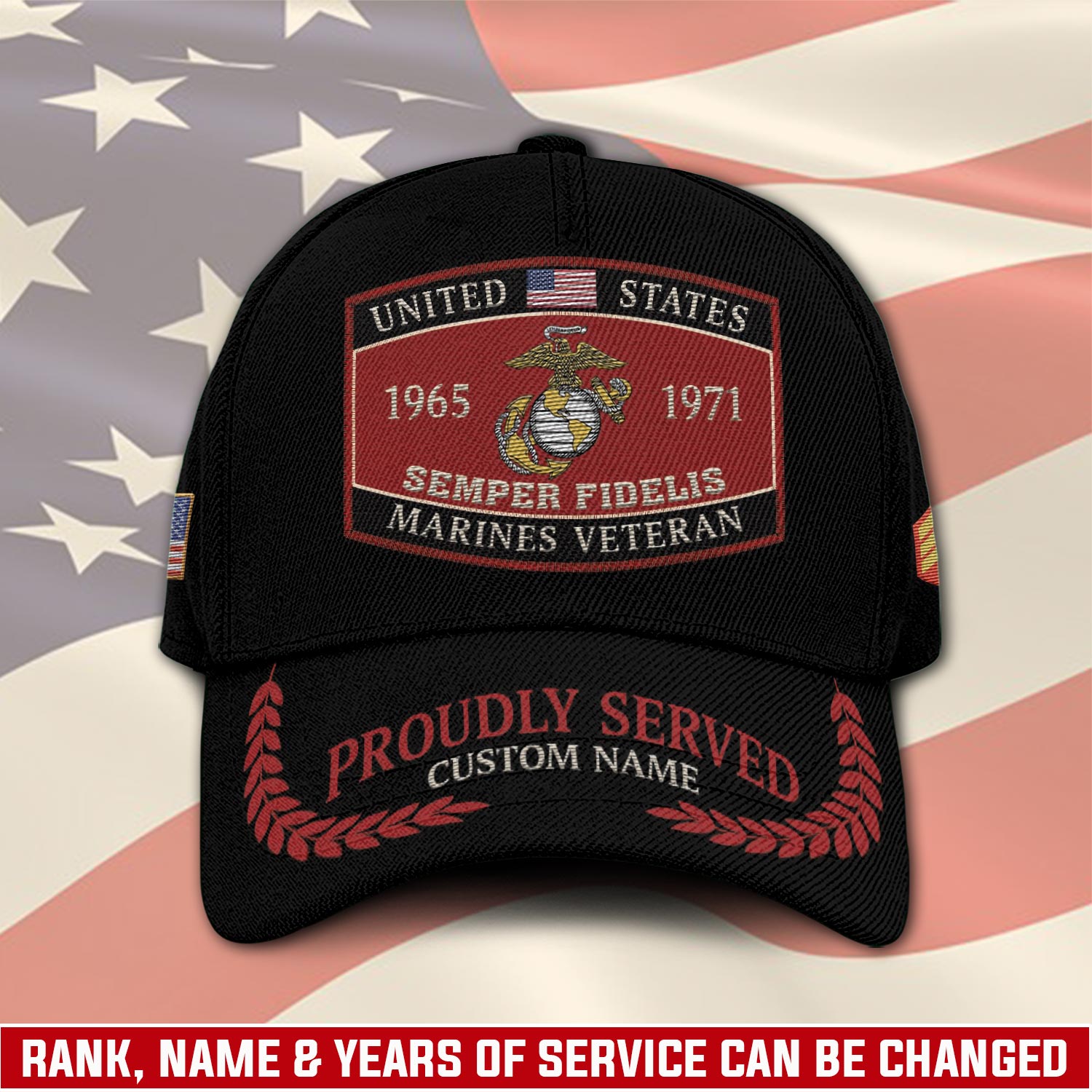 US Marine Corps, Never Retreat, Never Surrender - Classic Cap