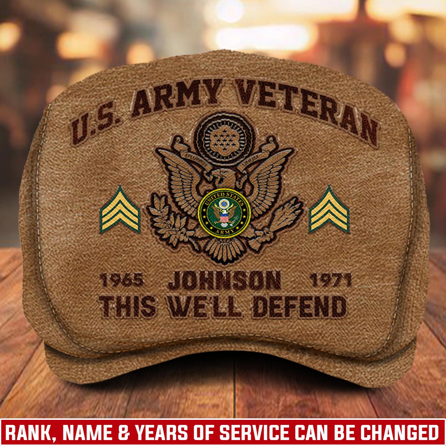 US Army, No One Fights Alone - Jeff Cap